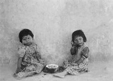 Moki melon eaters, c1900. Creator: Edward Sheriff Curtis