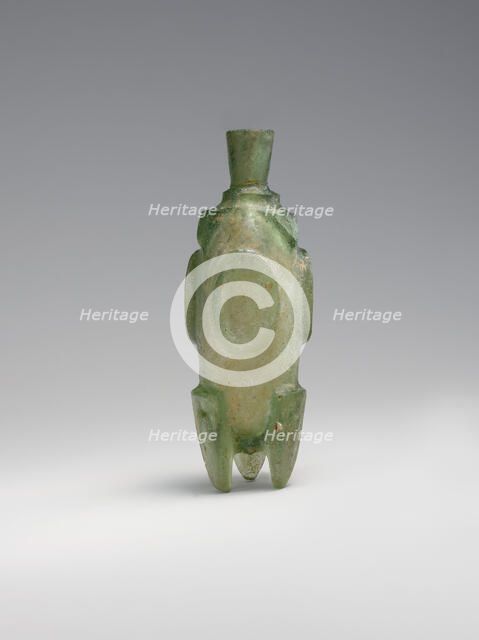 Molar' flask, probably Iran, 8th-9th century. Creator: Unknown.