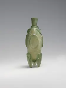 Molar flask, probably Iran, 8th-9th century. Creator: Unknown