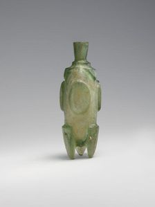 Molar flask, probably Iran, 8th-9th century. Creator: Unknown