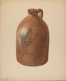 Molasses Jug, c. 1940. Creator: Giacinto Capelli
