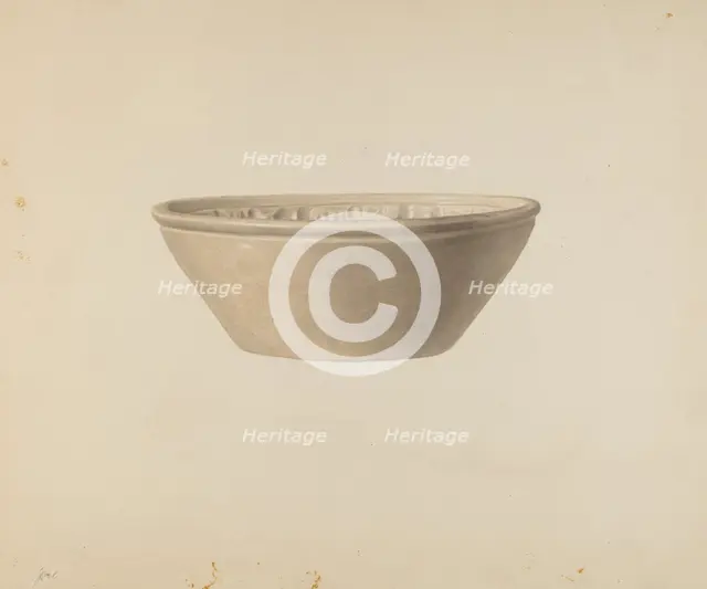 Mold, c. 1940. Creator: Roberta Spicer.