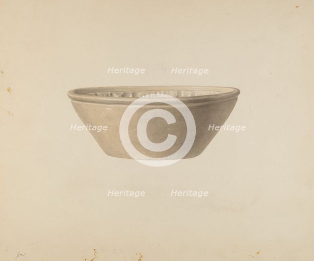 Mold, c. 1940. Creator: Roberta Spicer.