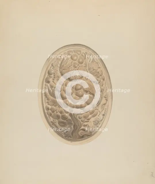 Mold, c. 1940. Creator: Roberta Spicer.