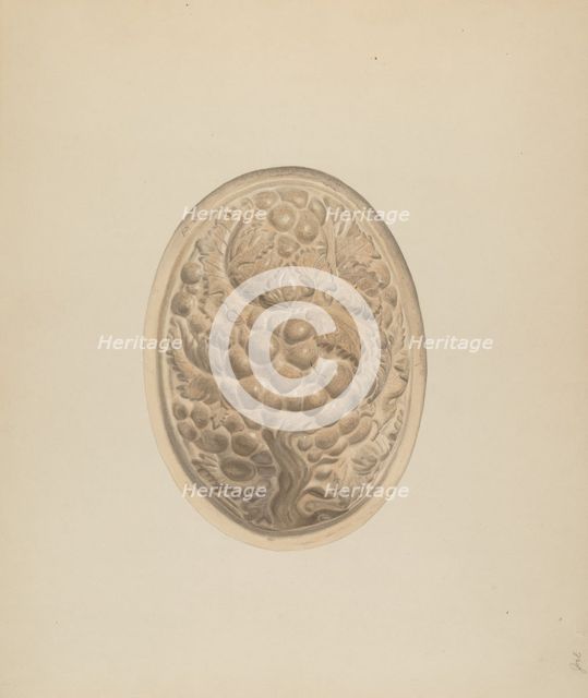 Mold, c. 1940. Creator: Roberta Spicer.