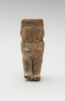 Mold-Made Female Figurine, c. A.D. 100/600. Creator: Unknown