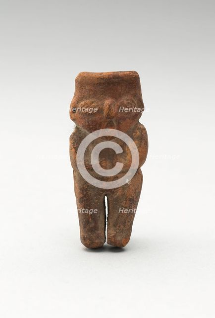 Mold-Made Female Figurine, c. A.D. 100/600. Creator: Unknown.