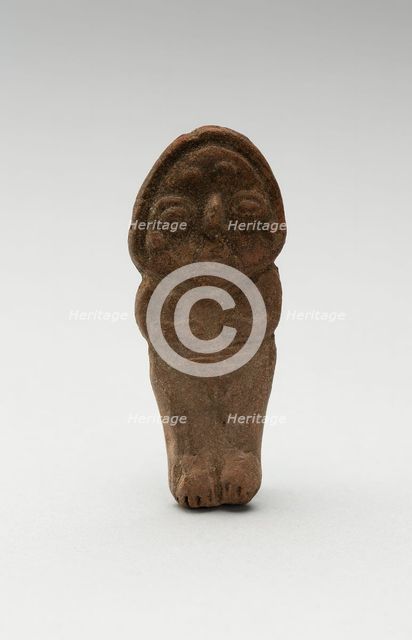 Mold-Made Female Figurine, c. A.D. 100/600. Creator: Unknown.