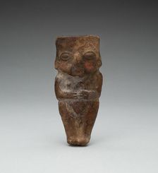 Mold-Made Female Figurine, c. A.D. 100/600. Creator: Unknown