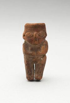 Mold-Made Female Figurine, c. A.D. 100/600. Creator: Unknown