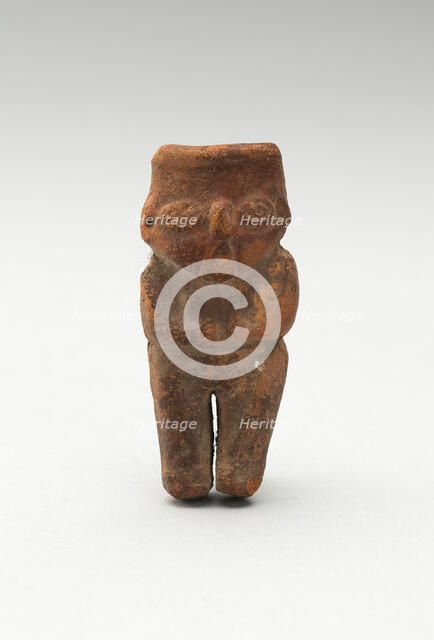 Mold-Made Female Figurine, c. A.D. 100/600. Creator: Unknown.