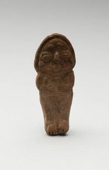 Mold-Made Female Figurine, c. A.D. 100/600. Creator: Unknown