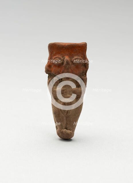 Mold-Made Female Figurine, c. A.D. 100/600. Creator: Unknown.