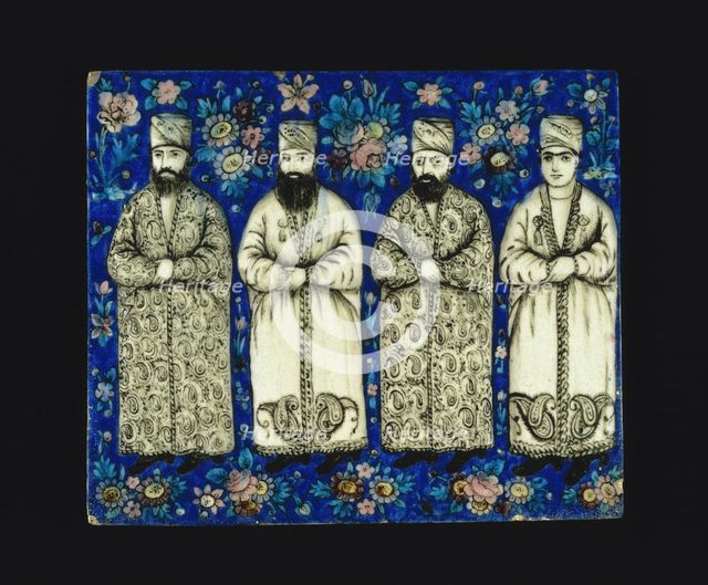 Molded Tile, Mid of the 19th cen.. Artist: Anonymous master  