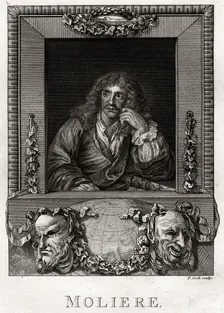 Moliere 1775. Artist: Thomas Cook