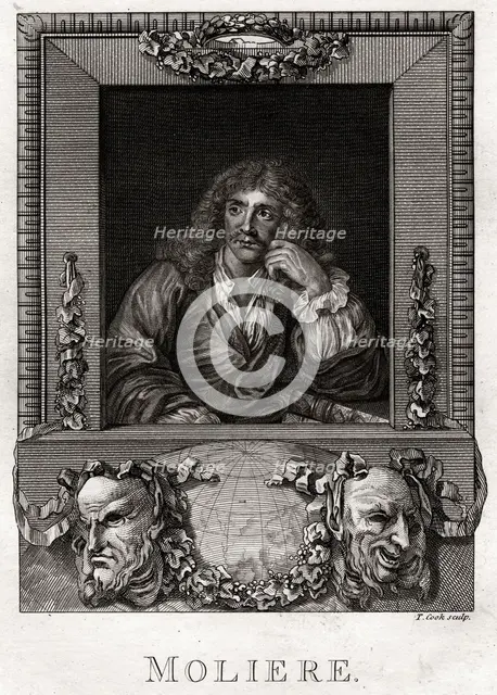 'Moliere', 1775. Artist: Thomas Cook