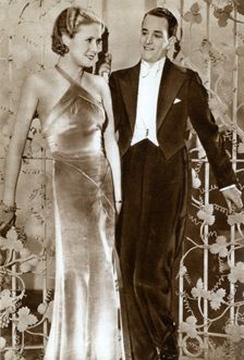 Molly Lamont and Gene Gerrard, actors, 1933