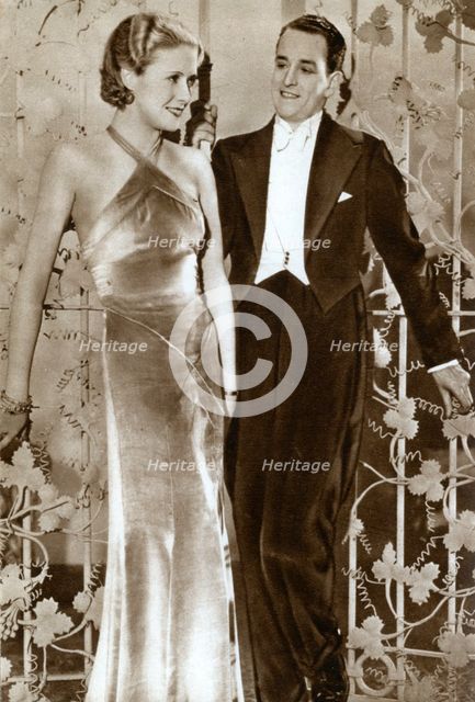 Molly Lamont and Gene Gerrard, actors, 1933. Artist: Unknown