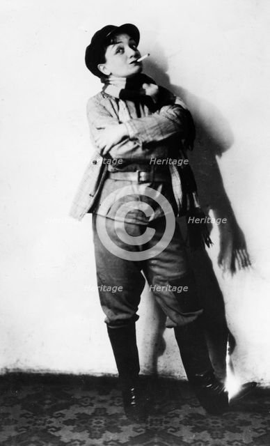 Molly Picon (1898-1992), Yiddish entertainer. Creator: Unknown.