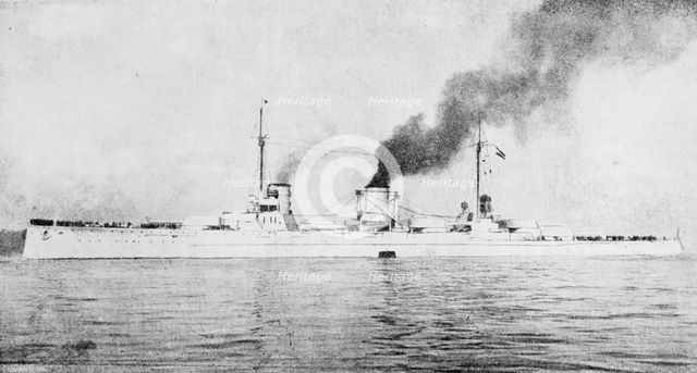 Moltke, German Battleship, 1912. Creator: Harris & Ewing.