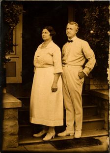 Mom and Dad on their Anniversary, c1880s, (1920s). Creator: Edward Sheriff Curtis