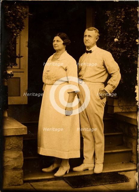 Mom and Dad on their Anniversary, c1880s, (1920s). Creator: Edward Sheriff Curtis.