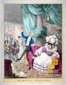 Moments of pleasure 1820. Artist: Anon