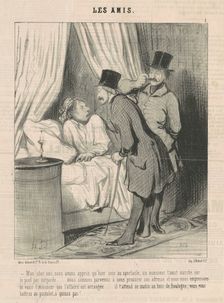 Mon cher ami, nous avons appris ..., 19th century. Creator: Honore Daumier