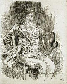 Mon Grand-Oncle, 1875. Creator: Félicien Rops