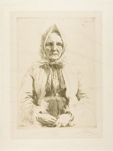 Mona, 1911. Creator: Anders Leonard Zorn