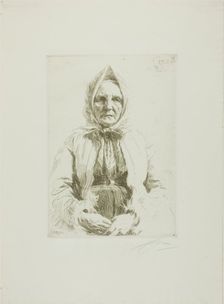 Mona, 1911. Creator: Anders Leonard Zorn