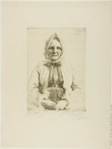Mona, 1911. Creator: Anders Leonard Zorn