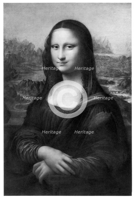 'Mona Lisa', c1505, (19th century). Artist: Unknown