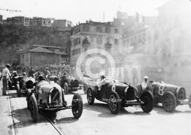Monaco Grand Prix, 1929. Artist: Unknown