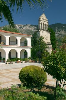 Monastery of Agios Gerasimos, Kefalonia, Greece