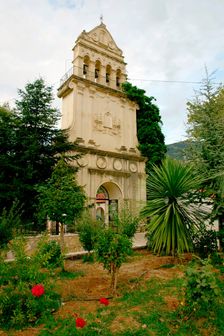 Monastery of Agios Gerasimos, Kefalonia, Greece. Creator: Peter Thompson
