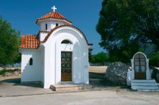 Monastery of Agrilion Church, Kefalonia, Greece. Creator: Peter Thompson