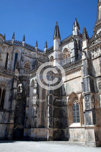 Monastery of Batalha, Batalha, Portugal, 2009. Creator: Samuel Magal.