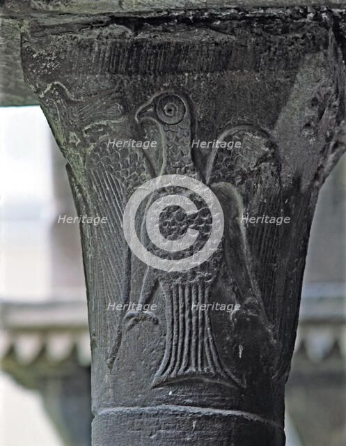 Monastery of Bellpuig les Avellanes. Founded in 1166 by Ermengol VII of Urgell. Capitel of the cl…
