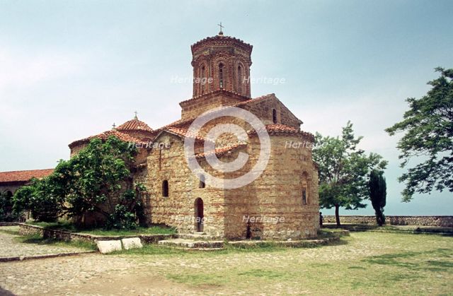Monastery of St Naum, near Ohrid, Macedonia.  Creator: Vivienne Sharp.
