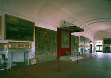 Monastery of San Lorenzo in the Escorial, interior view of the Throne Room