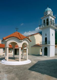 Monastery of Sissia, Kefalonia, Greece. Creator: Peter Thompson