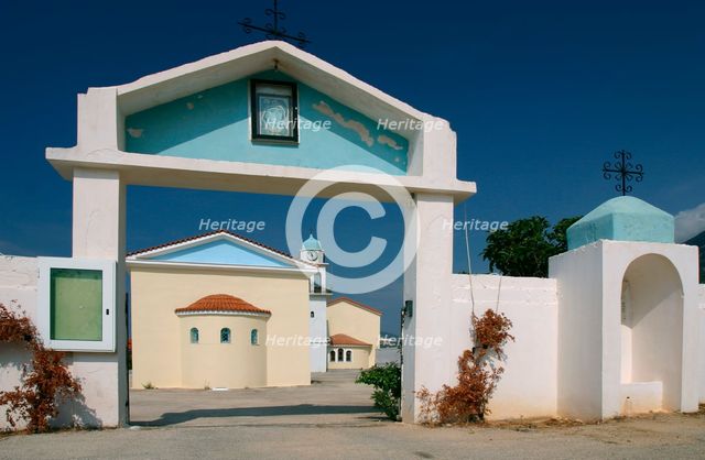 Monastery of Sissia, Kefalonia, Greece. Creator: Peter Thompson.