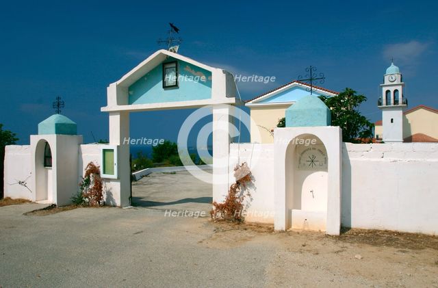 Monastery of Sissia, Kefalonia, Greece. Creator: Peter Thompson.
