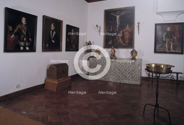 Monastery of the Descalzas Reales (Royal Discalced Nuns), the Candillón, room where the dead reli…