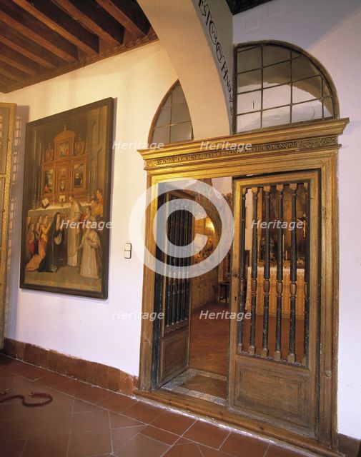 Monastery of the Descalzas Reales (Royal Discalced Nuns), upper cloister, chapel of the Neapolita…