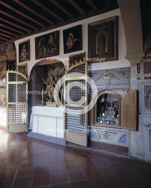 Monastery of the Descalzas Reales (Royal Discalced Nuns), upper cloister.