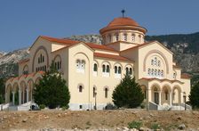Monastery and church of Agios Gerasimos, Kefalonia, Greece