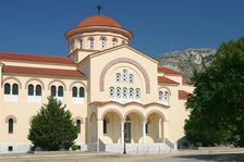 Monastery and church of Agios Gerasimos, Kefalonia, Greece
