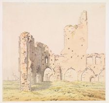 Monastery ruin Eldena near Greifswald , 1814. Creator: Friedrich, Caspar David (1774-1840)